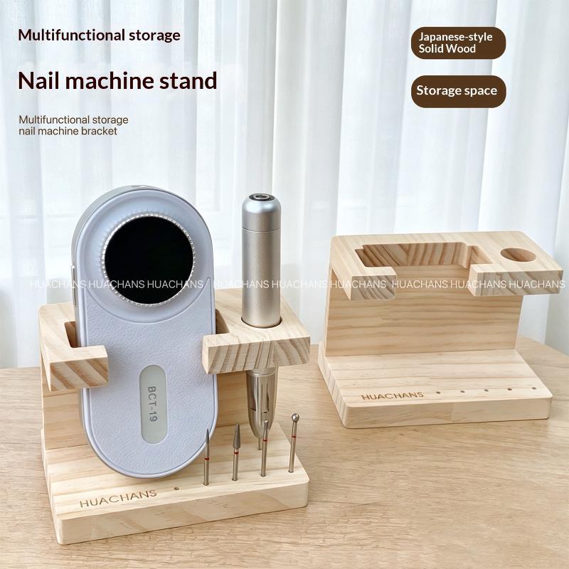 حامل خشبي لأدوات تدريب الأظافر - مراجعة Nail Drill Machine وسعره